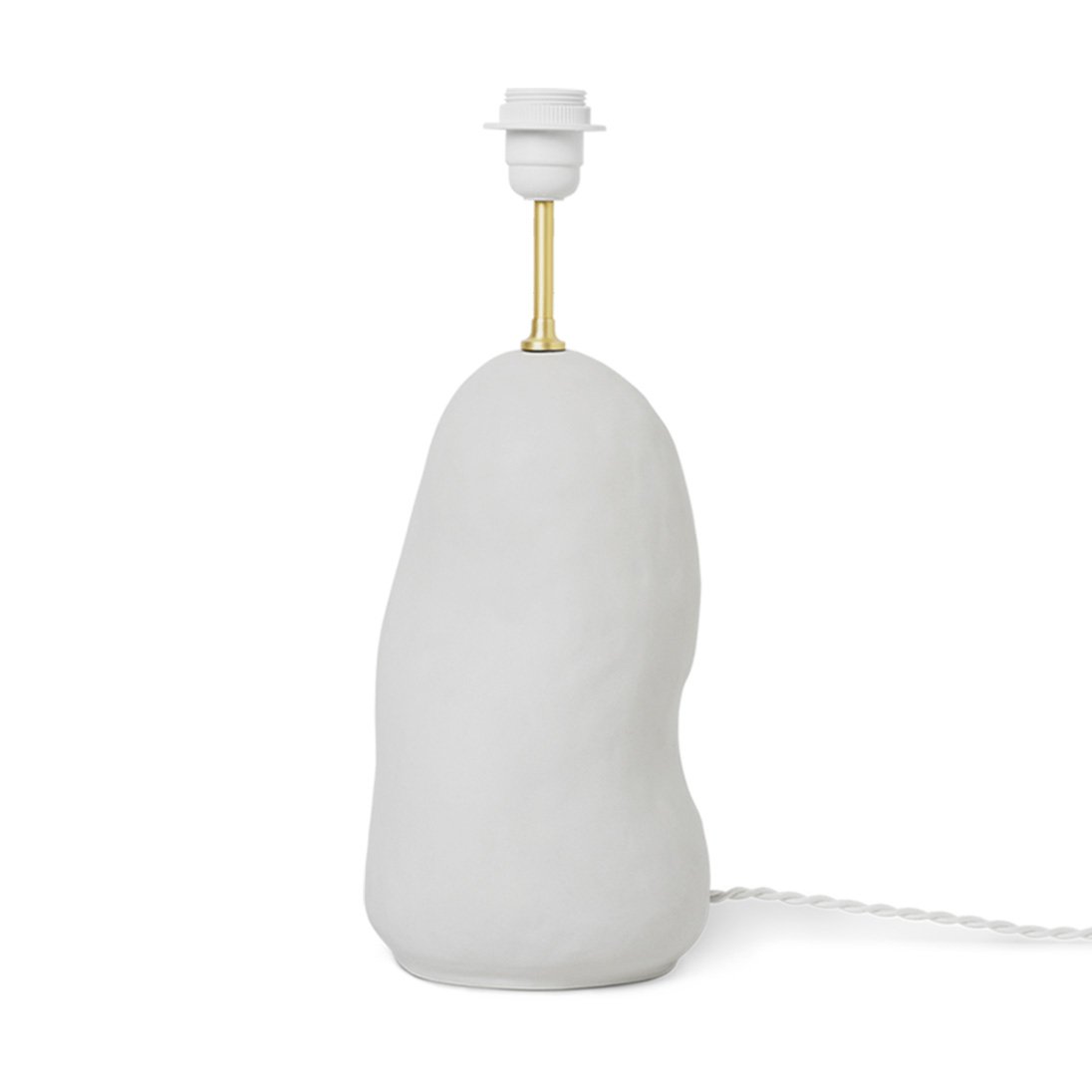 Hebe lampunjalka, medium Off-white matt