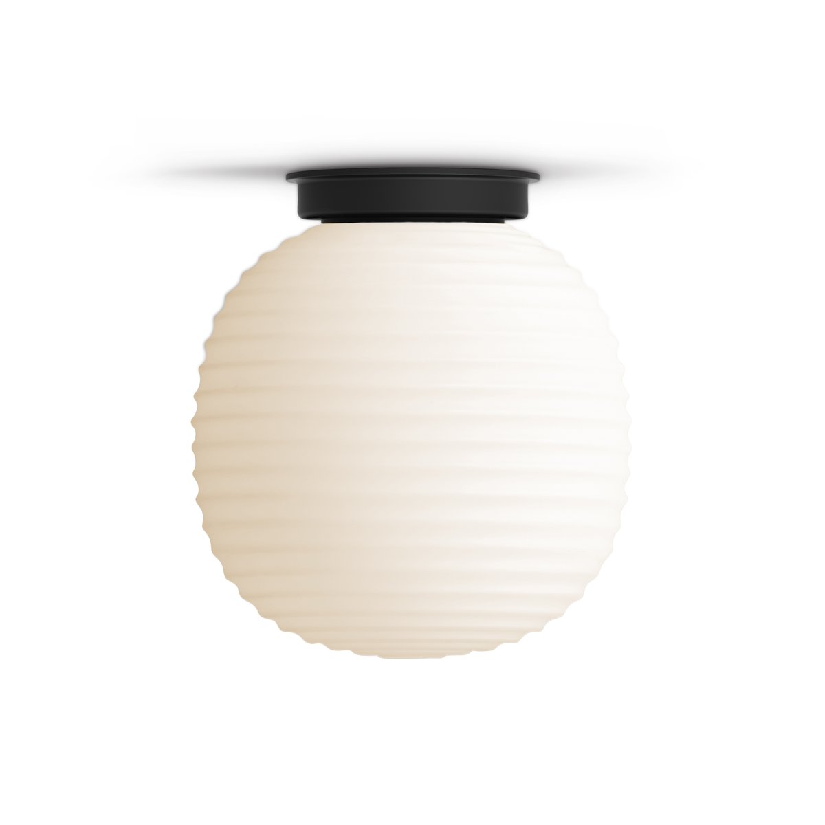 Lantern kattovalaisin small Frosted white opal glass