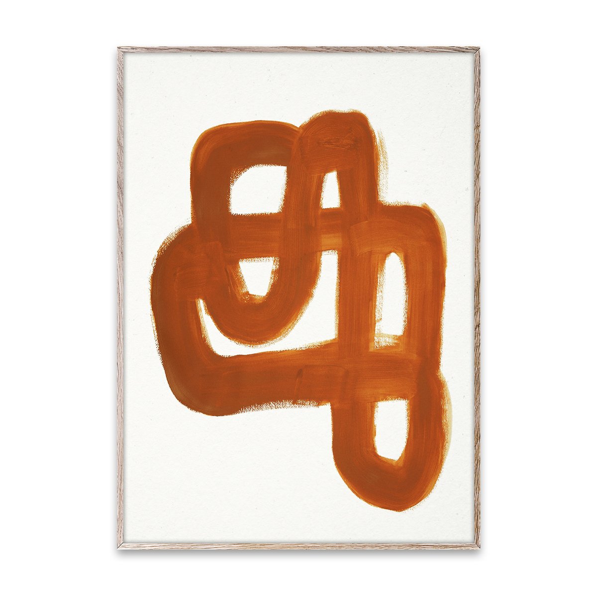 Orange Brush juliste 50x70 cm