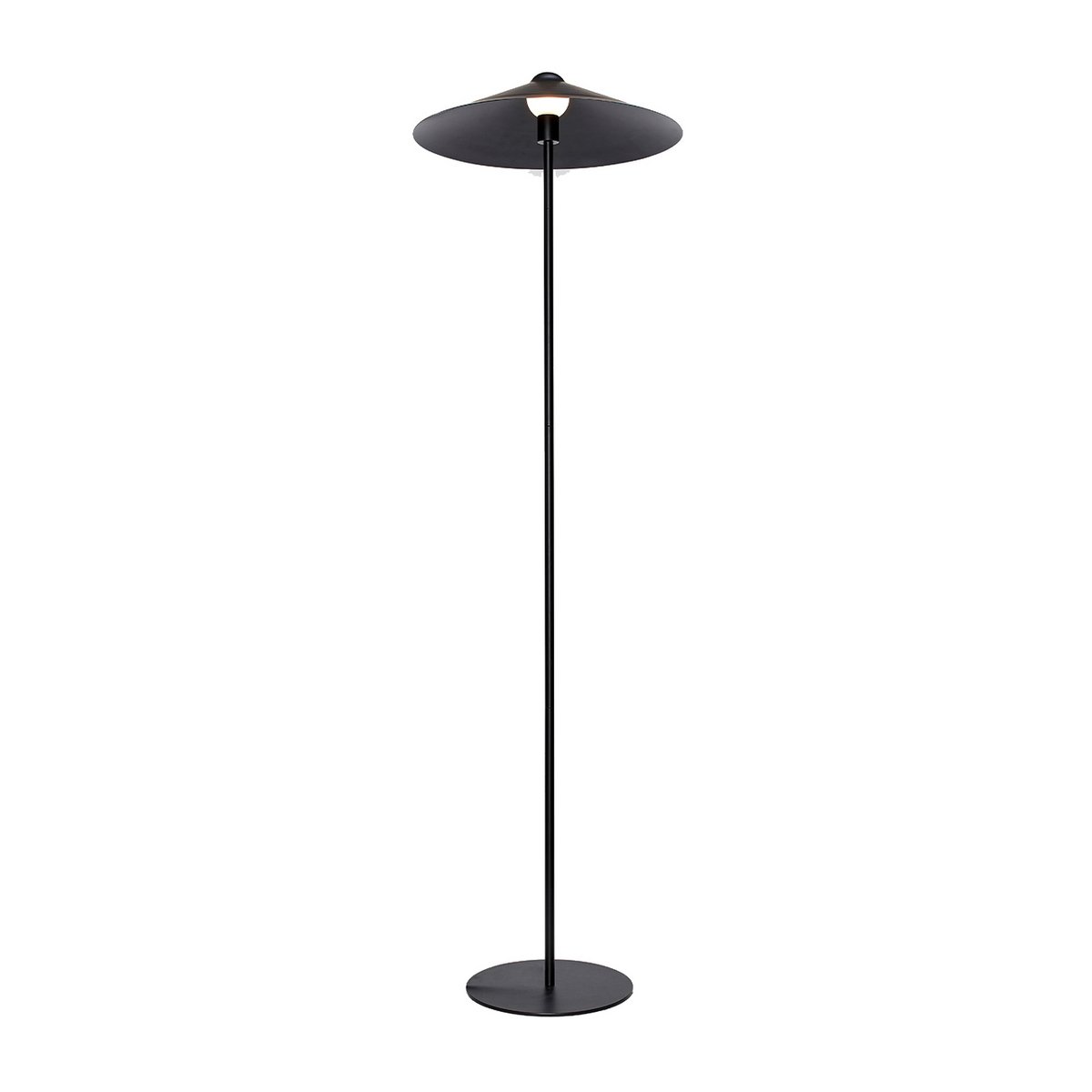 Bonnett lattiavalaisin 152 cm Musta