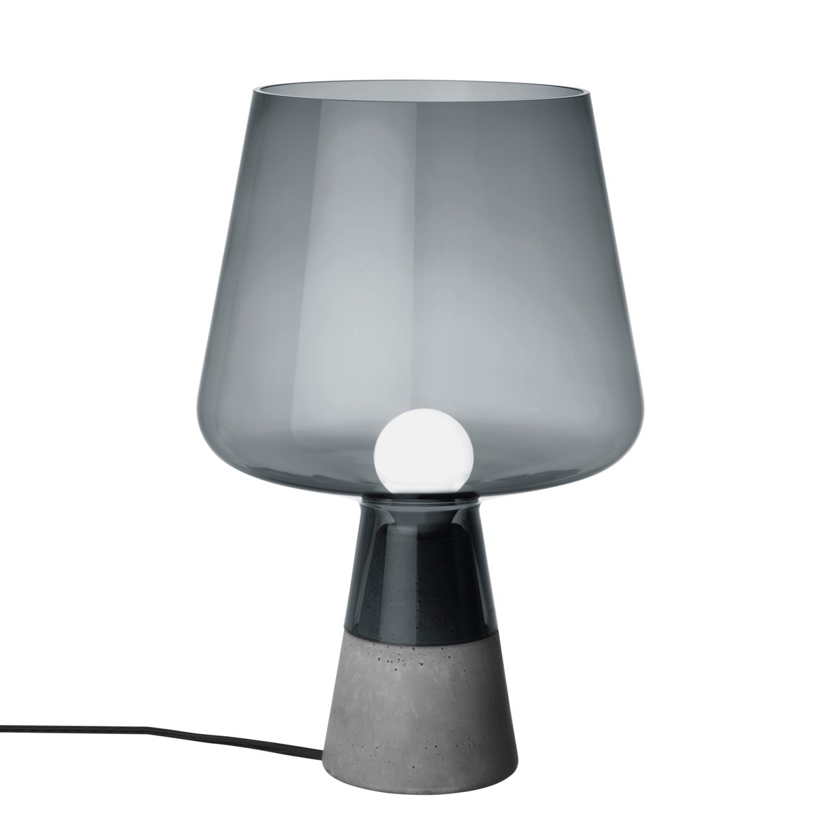 Leimu pöytävalaisin 38 cm grey