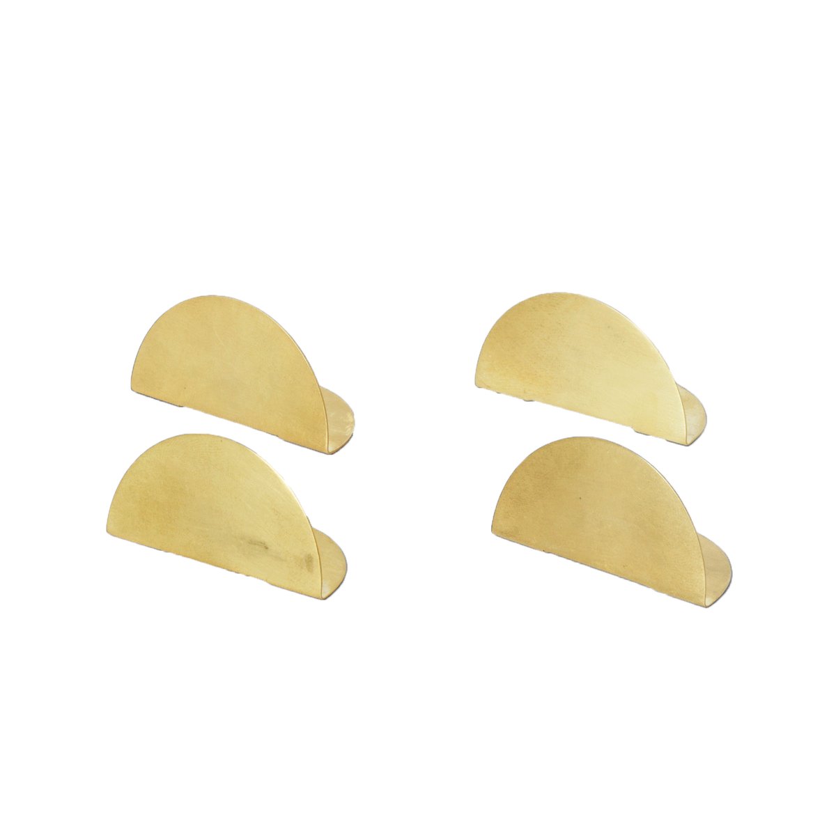 Paikkakortin pidike 4-pack messinki