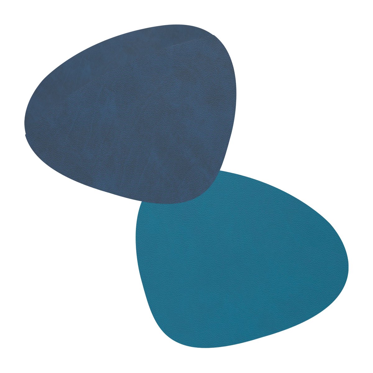 Nupo lasinalunen curve kaksipuolinen Midnight blue-petrol