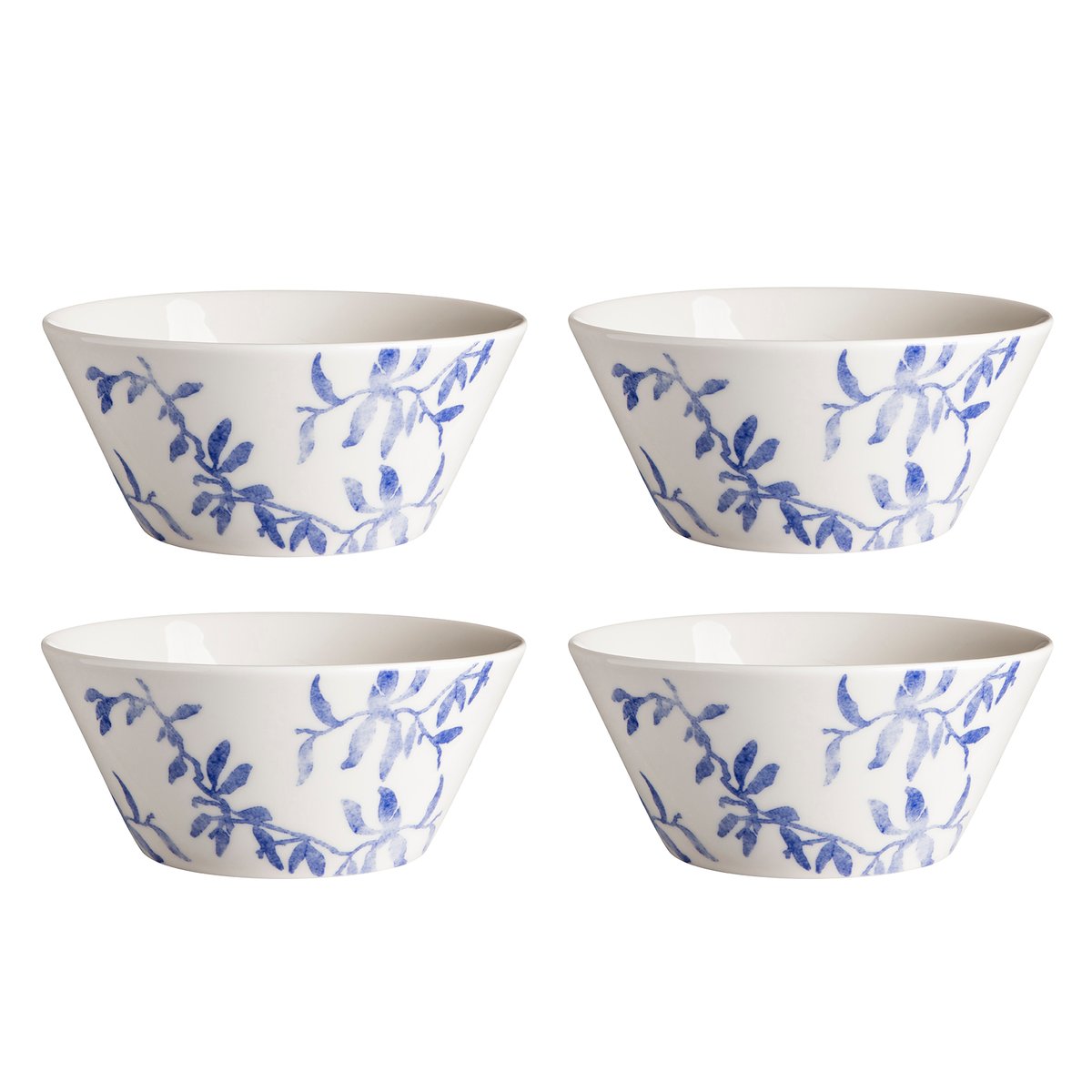 Havspil-kulho 60 cl 4-pack sininen-valkoinen