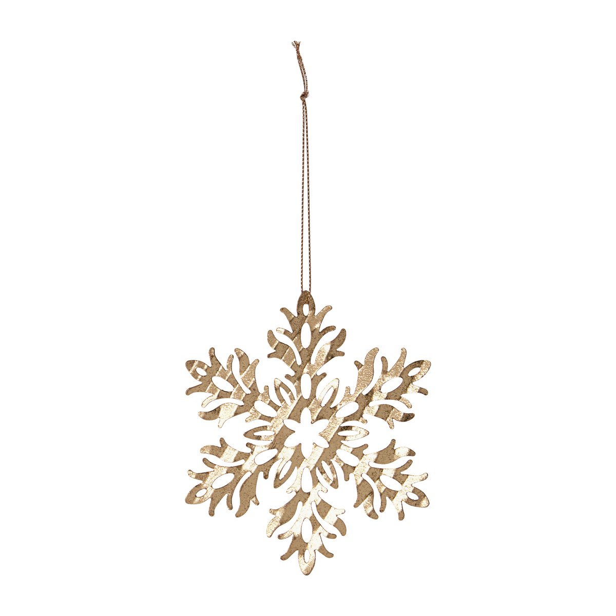Tin plate joulukoriste Snow flower