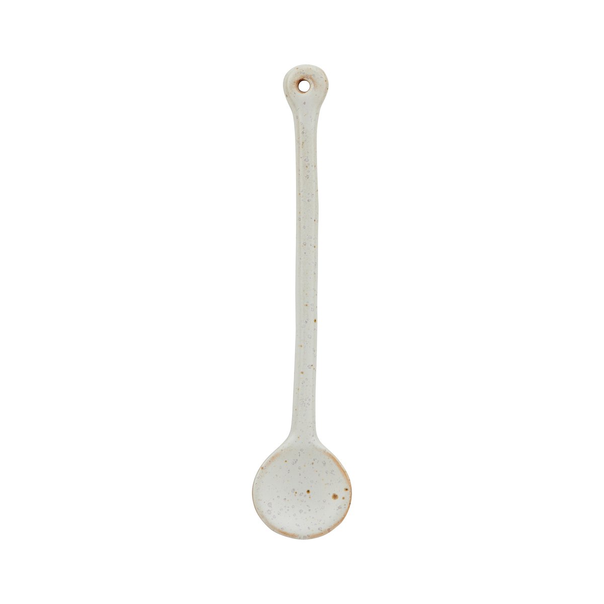 Pion lusikka, 14 cm Harmaa-valkoinen