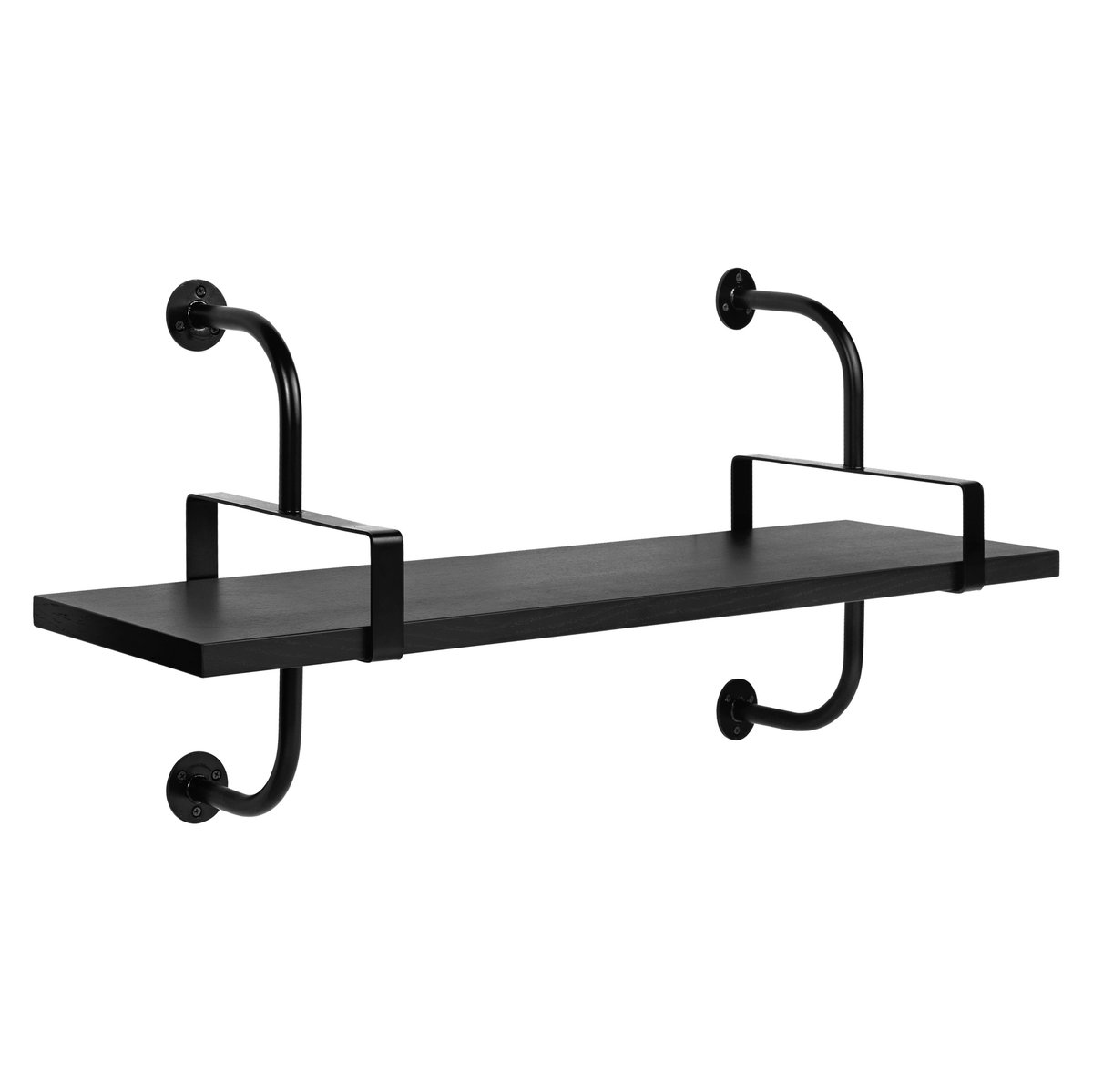 Démon hylly 1 hyllylevy 95 cm Black stained ash