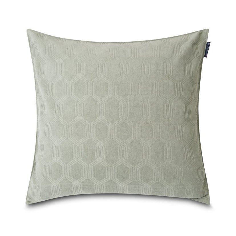 Jacquard tyynynpäällinen 65x65 cm Sage green