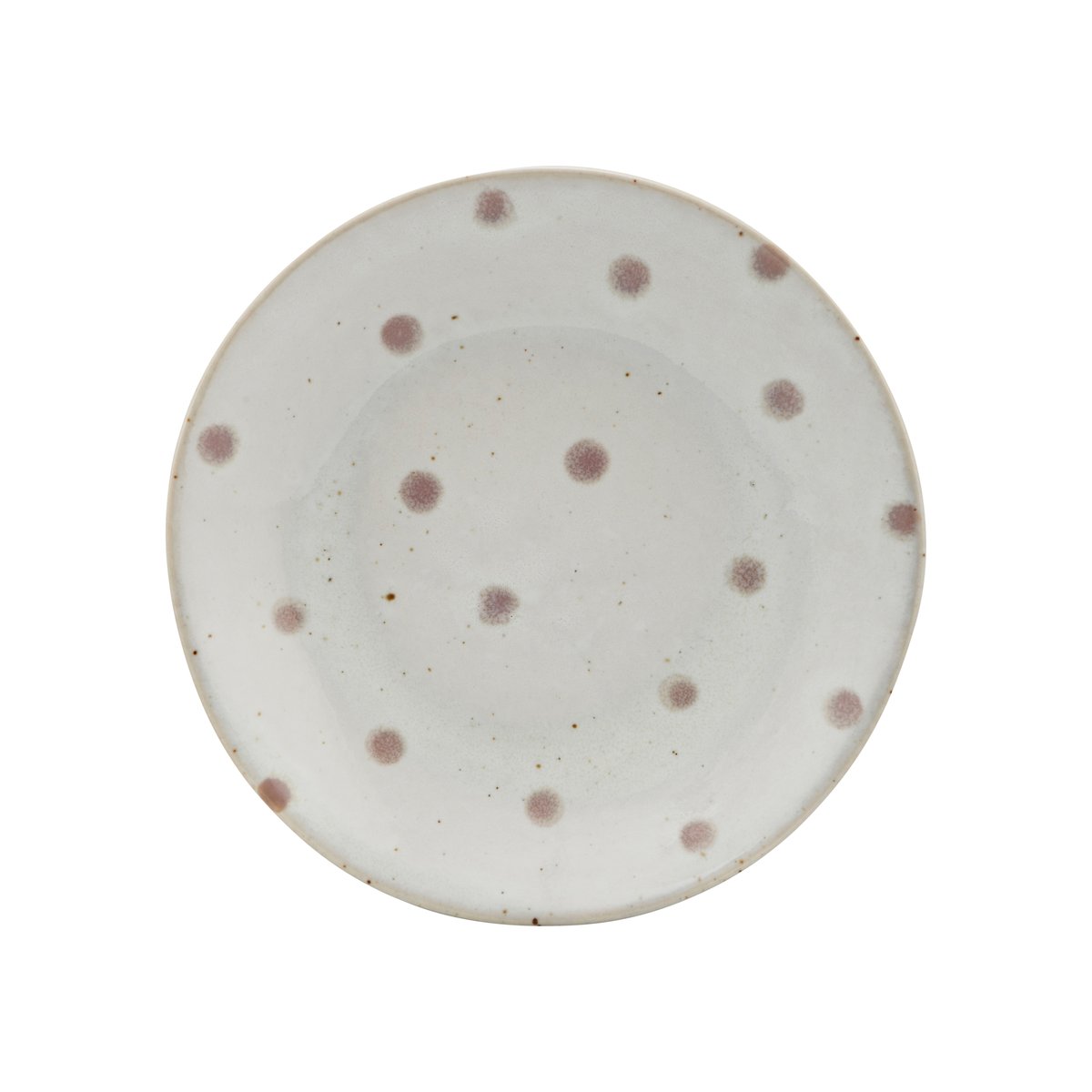 Dots lautanen, Ø 15,7 cm Valkoinen-vihreä