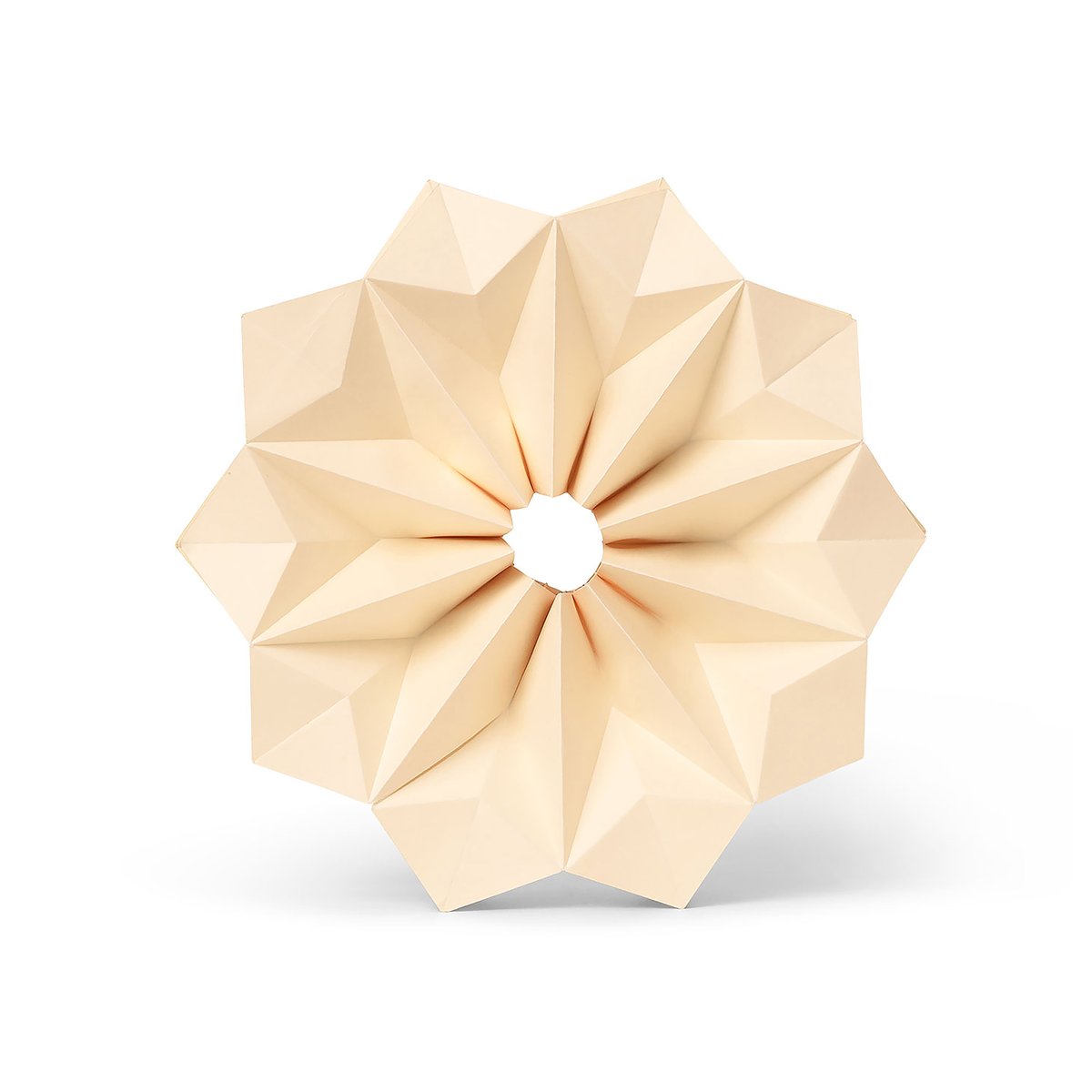 Paper star sun paperitähti Ø28 cm Off-white