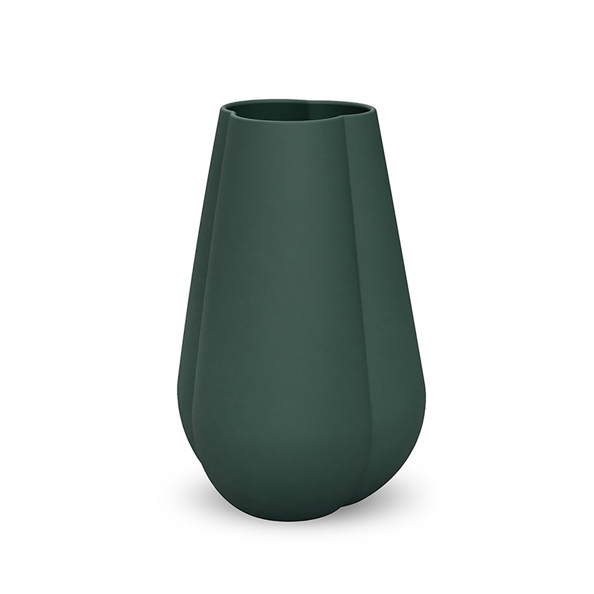 Clover maljakko, 11 cm Dark green