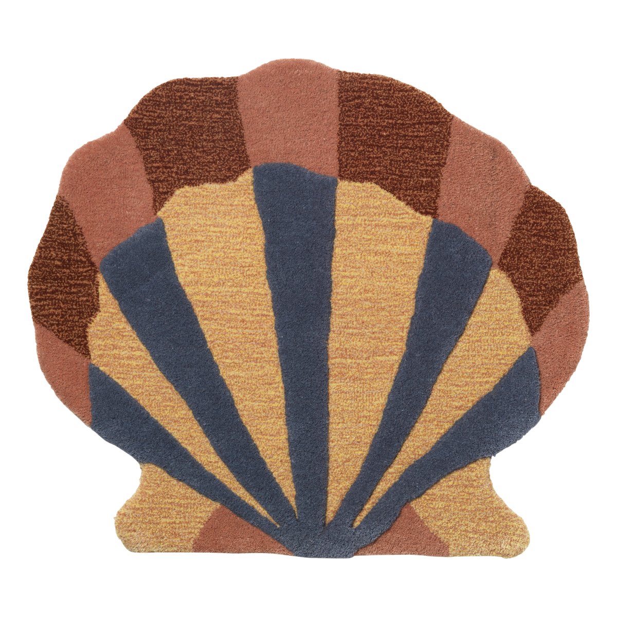 Ferm Living tuftattu lattia- ja seinäkoriste Shell