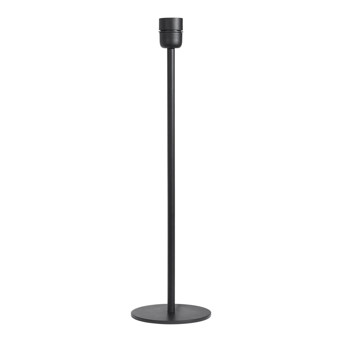 Base lampunjalka 45 cm Mattamusta