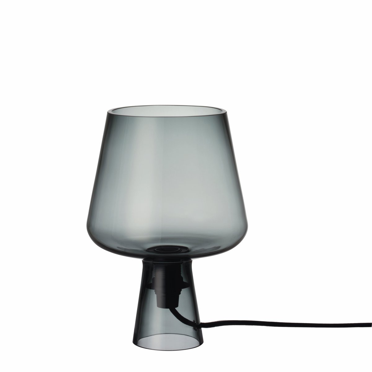 Leimu pöytävalaisin 24 cm harmaa