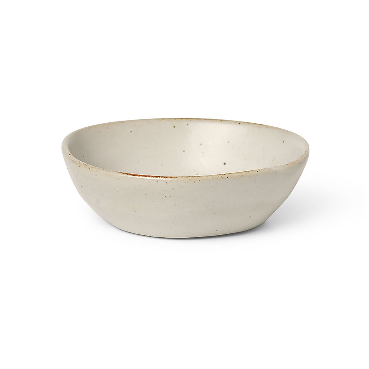 Flow kulho 9 cm Off-white speckle