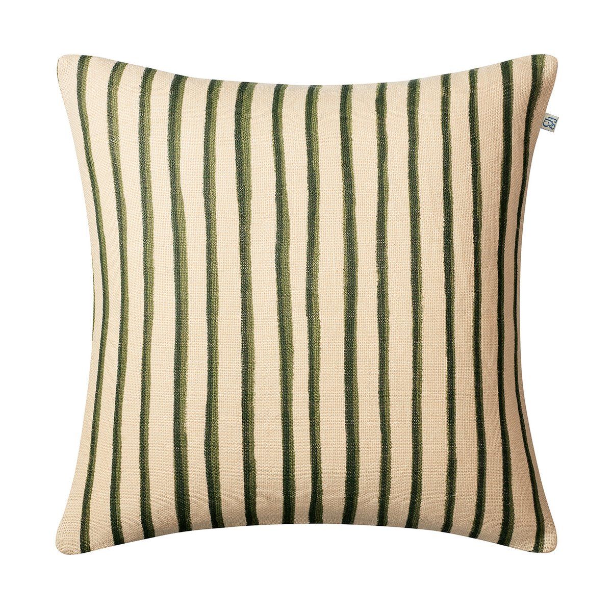 Jaipur Stripe -tyynynpäällinen 50x50 cm Beige-green-green
