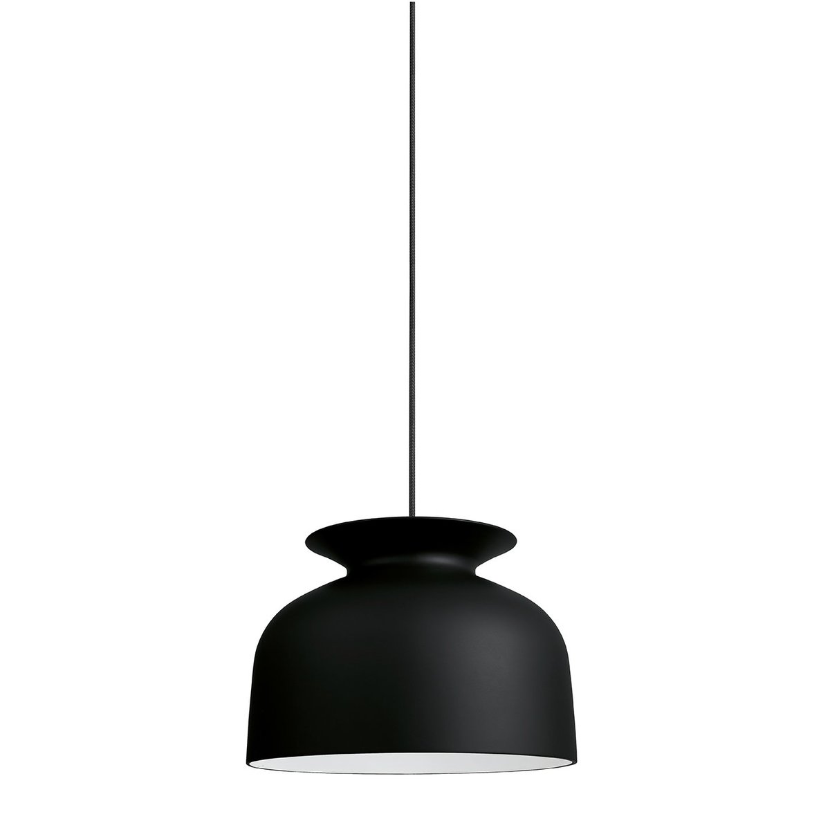 Ronde valaisin iso charcoal black(musta)