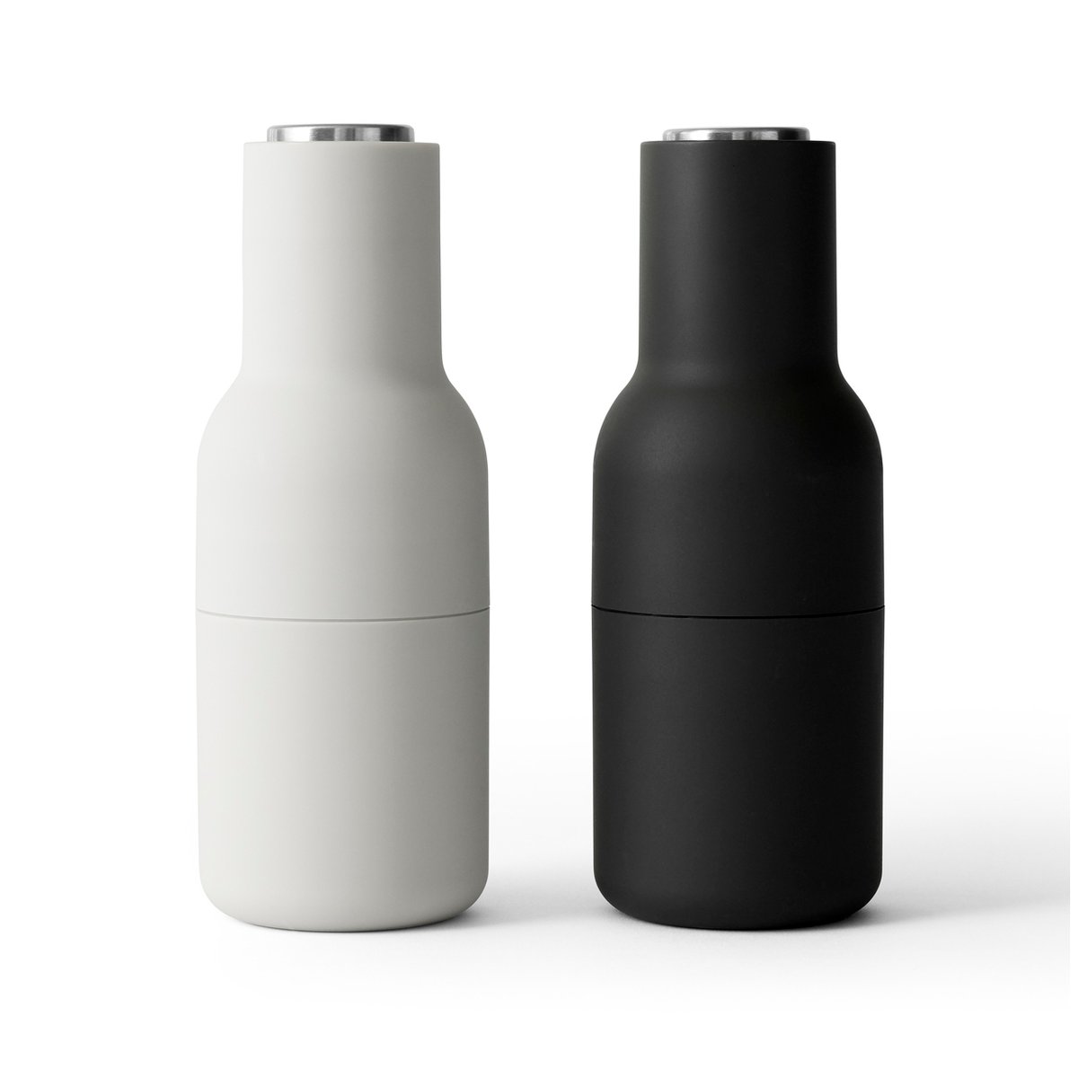 Bottle Grinder maustemylly 2 kpl Ash-carbon (teräskansi)