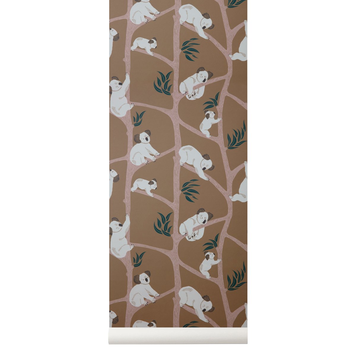 Koala tapetti Mustard