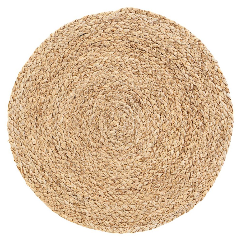 Pyöreä tabletti ruoho 4/pk Luonnonvärinen