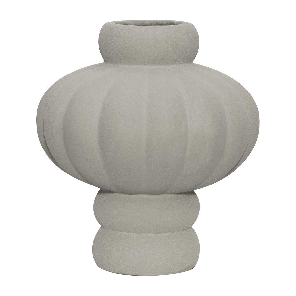 Balloon maljakko, 20 cm Sanded Grey