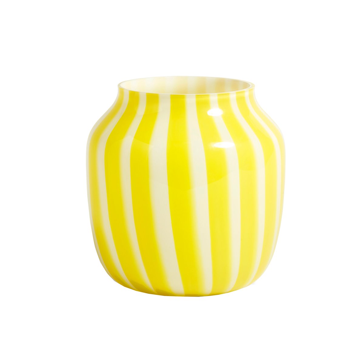 Juice Wide -maljakko 22 cm Yellow