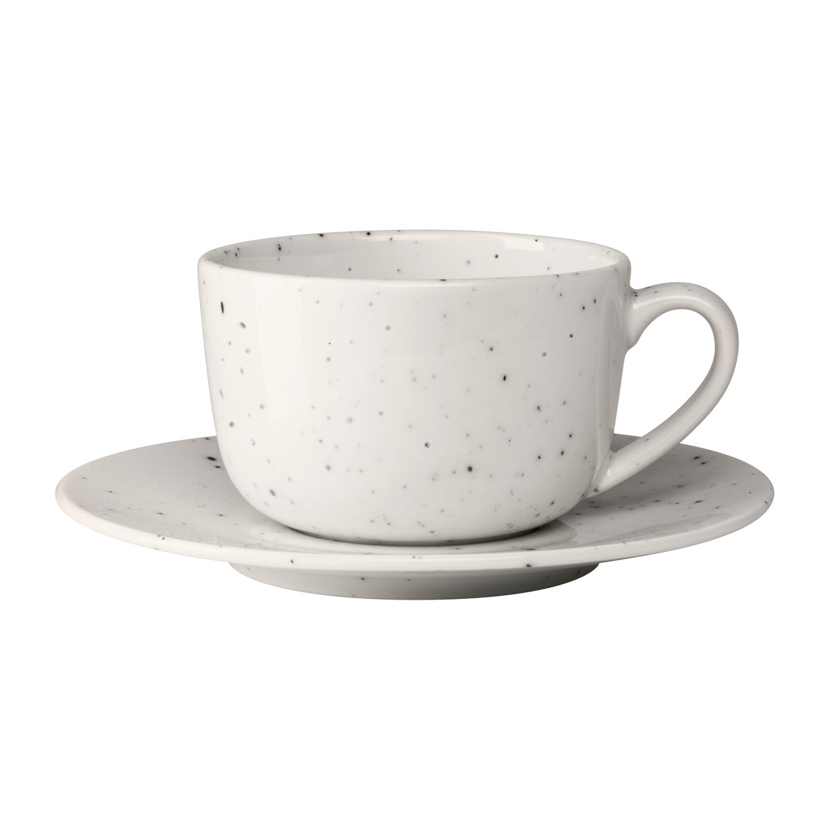 Freckle lautasellinen kuppi 26 cl Valkoinen