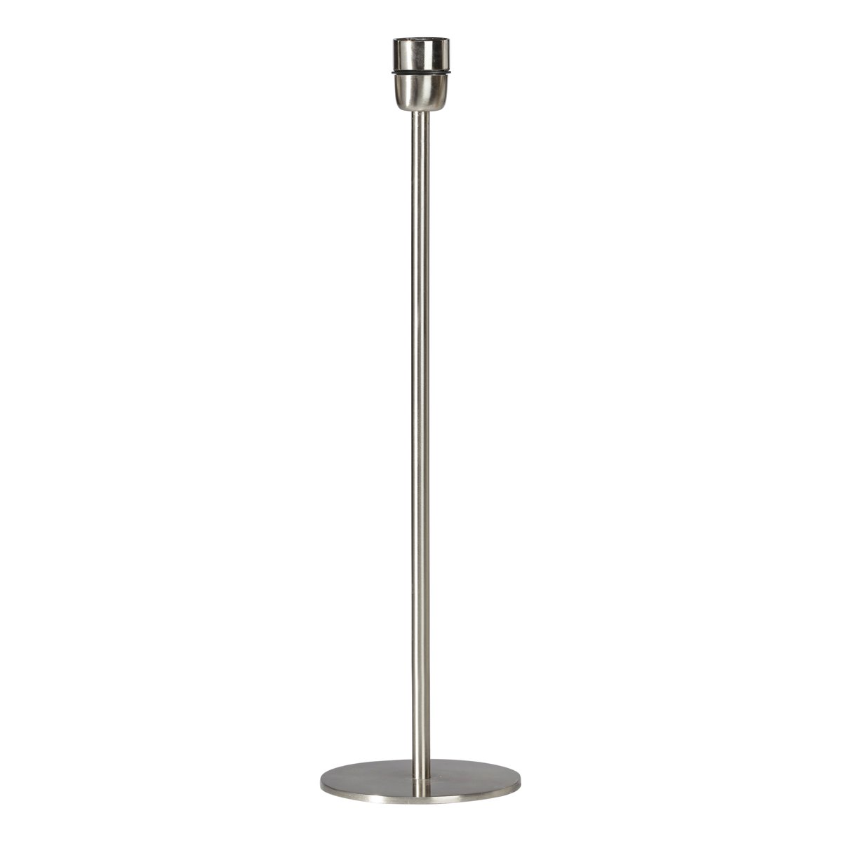 Base lampunjalka 45 cm Mattakromi