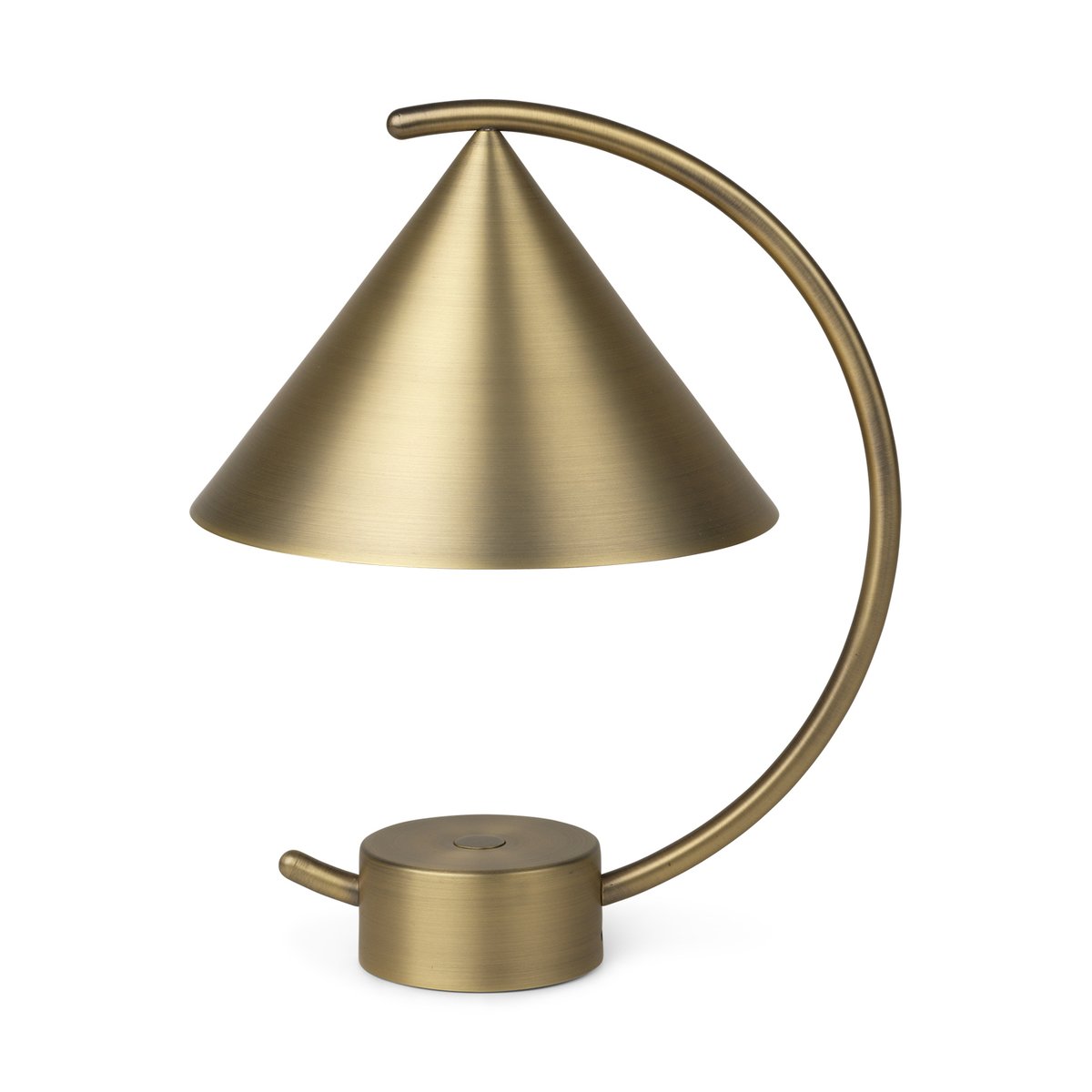 Meridian pöytälamppu Brass