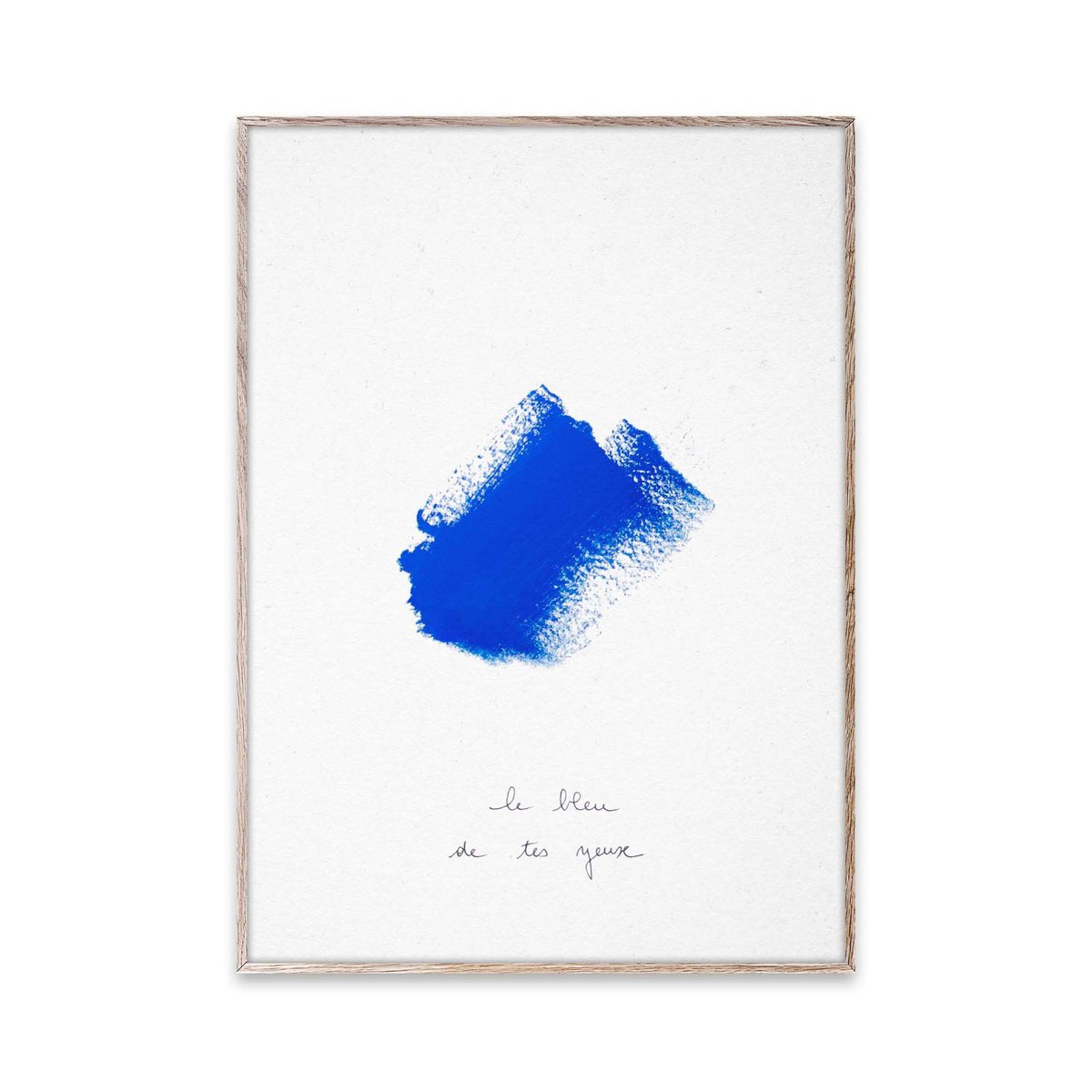 The Bleu III -juliste 30x40 cm
