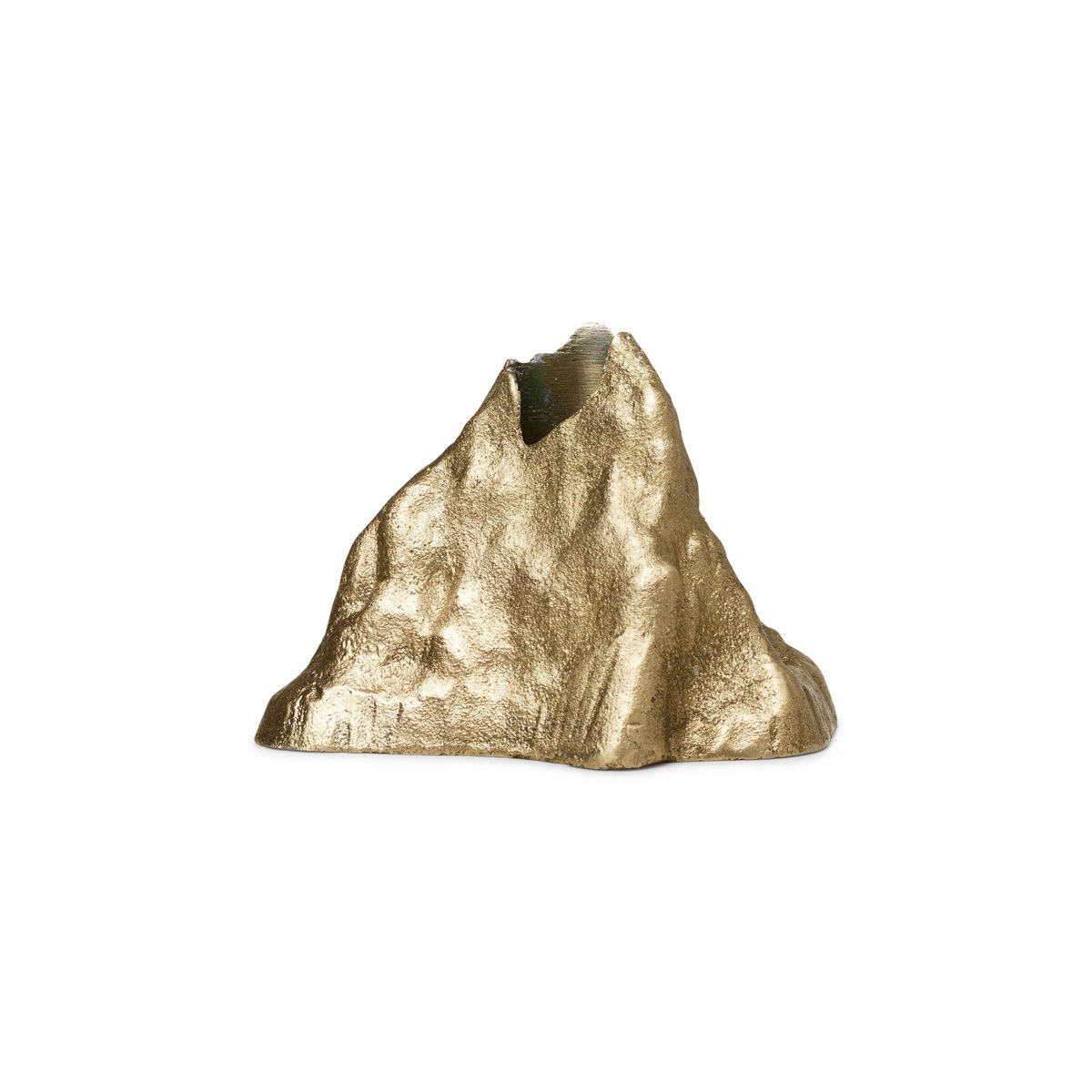 Stone kynttilänjalka 6,8 cm Messinki