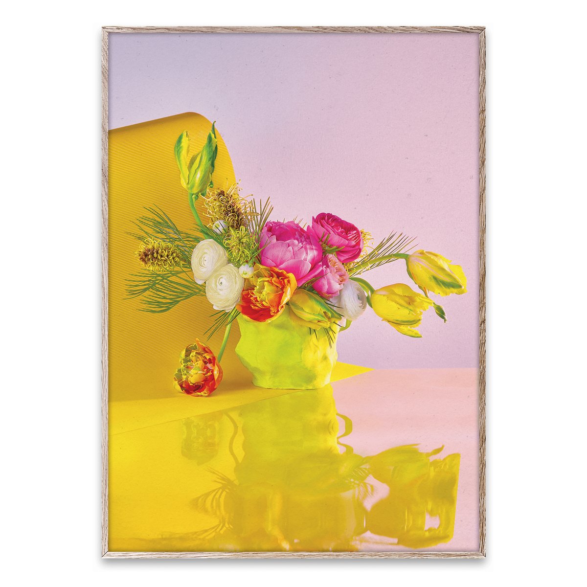 Bloom 03 yellow -juliste 50x70 cm