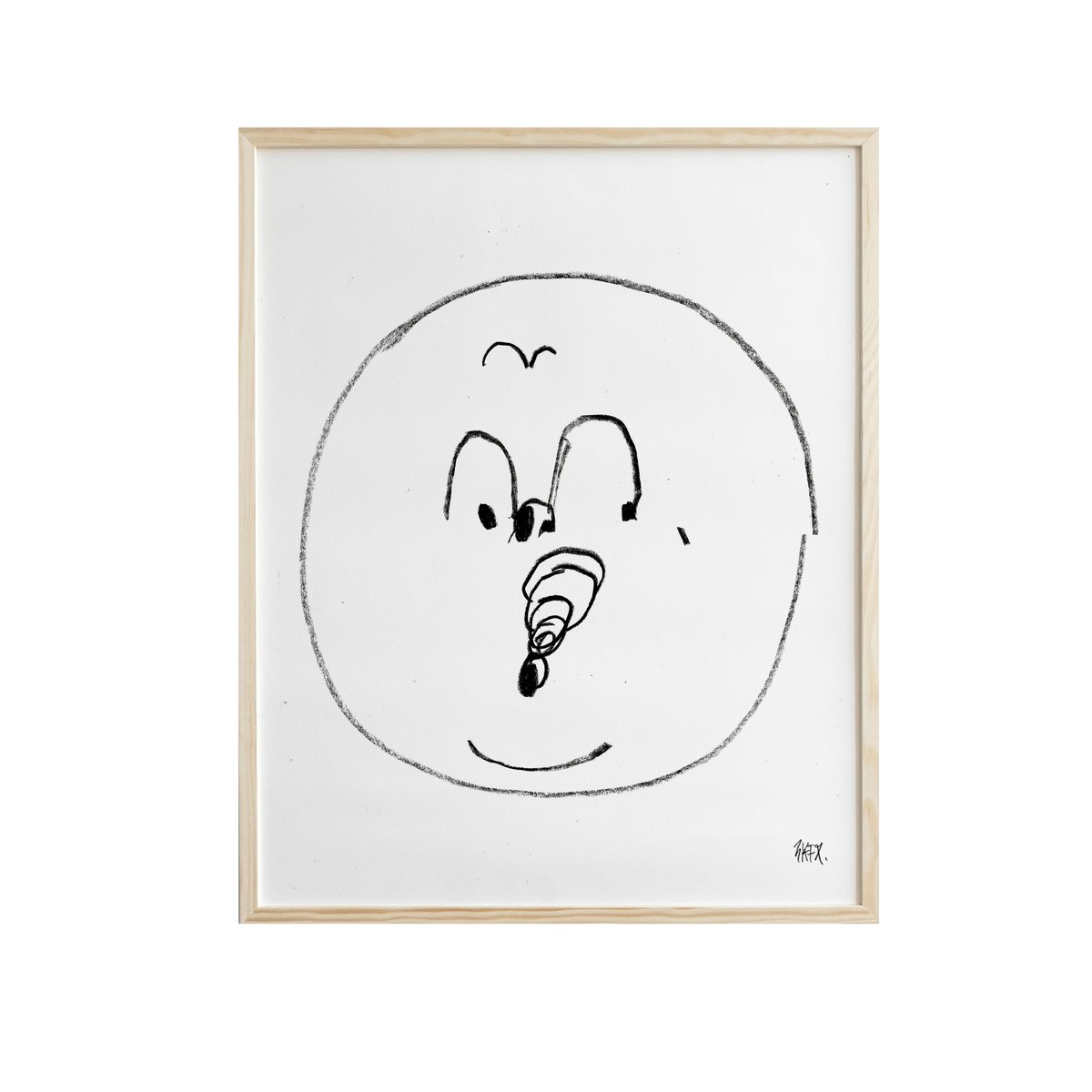 Bubbles juliste 40x50 cm Musta-valkoinen