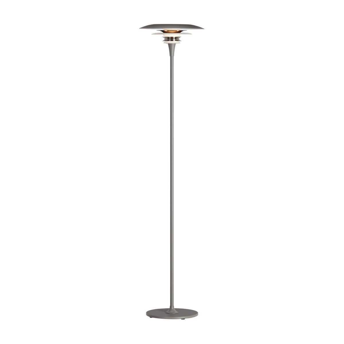Diablo lattiavalaisin Ø 30 cm Harmaa-kiiltävän musta