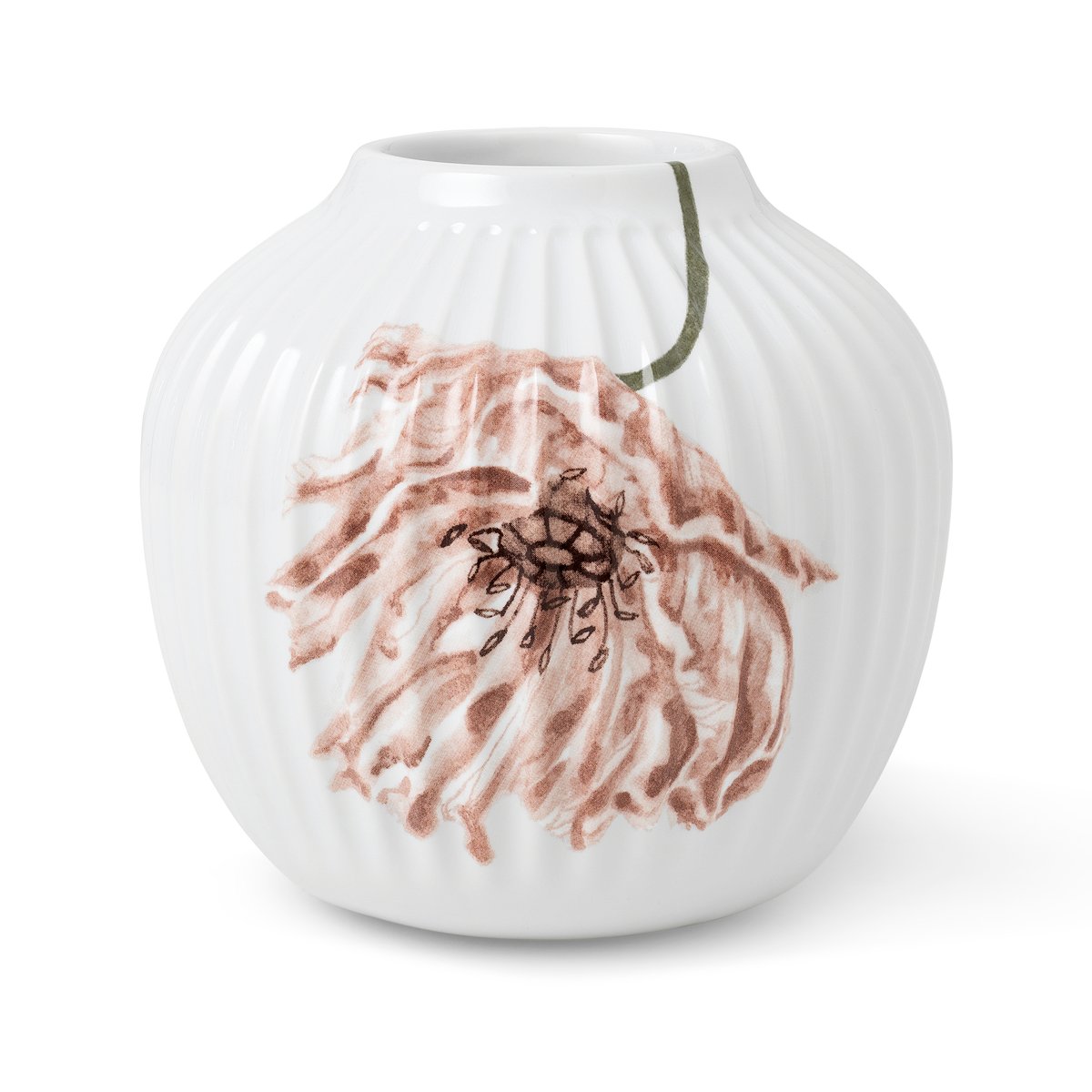Hammershøi Poppy -maljakko 13 cm Valkoinen