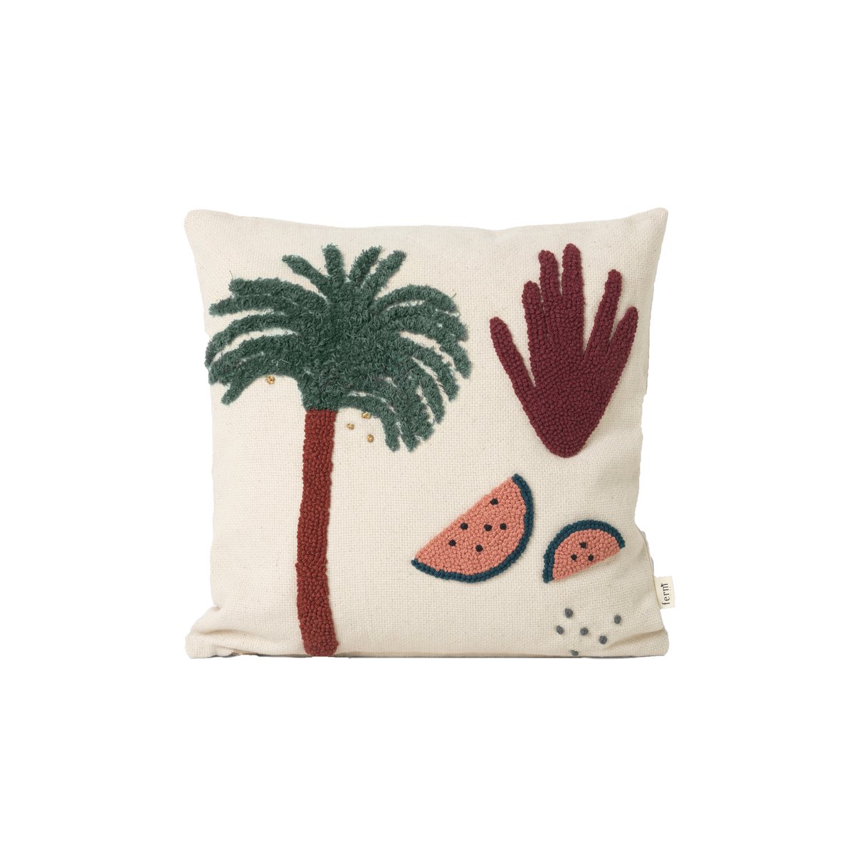 Tyyny kuvalla 40 x 40 cm palm