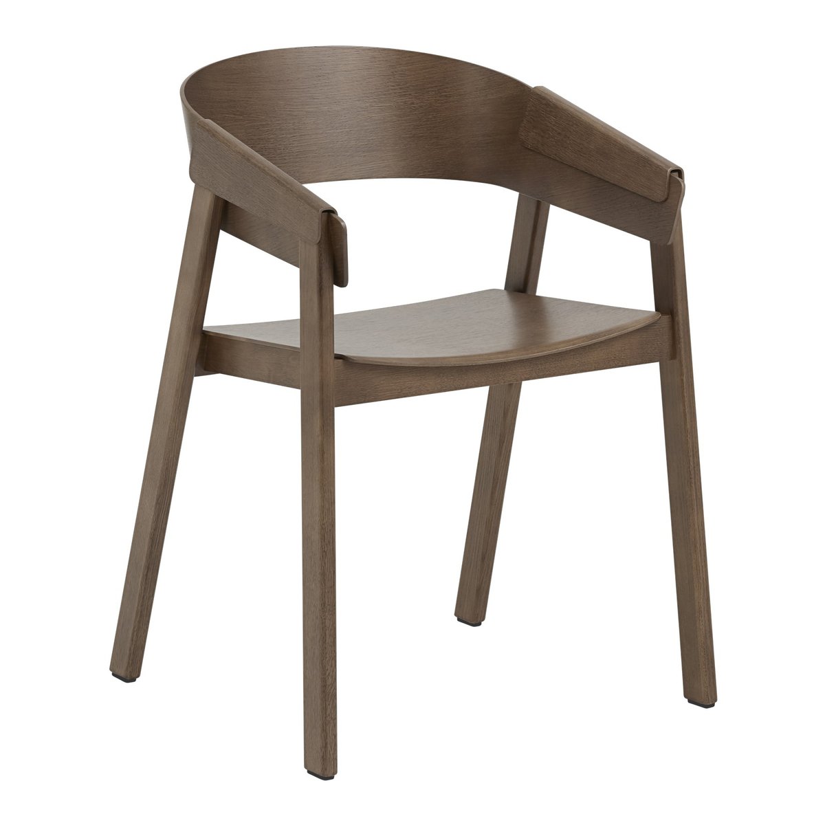 Cover Armchair Stained dark brown