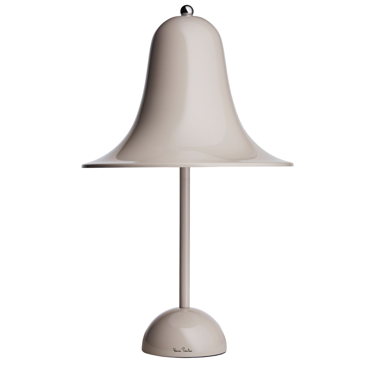Pantop pöytävalaisin Ø 23 cm Grey sand