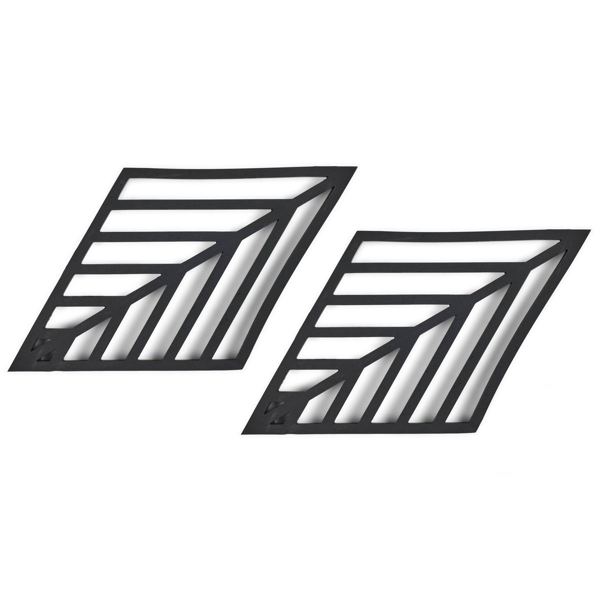 Zone Rhombus Leaf -pöytätabletti, 2-pakkaus Black