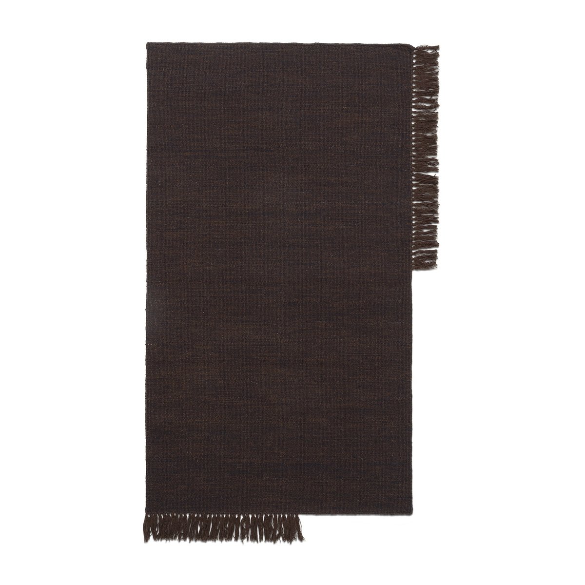 Kelim matto 50x70 cm Dark melange