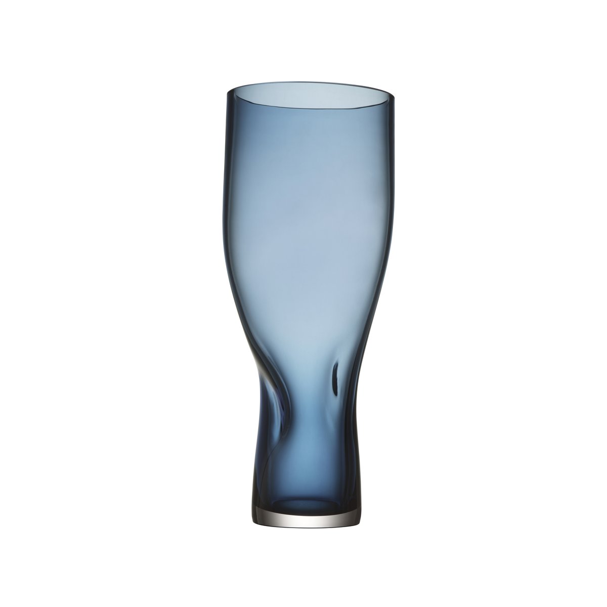 Squeeze maljakko 34 cm Sininen