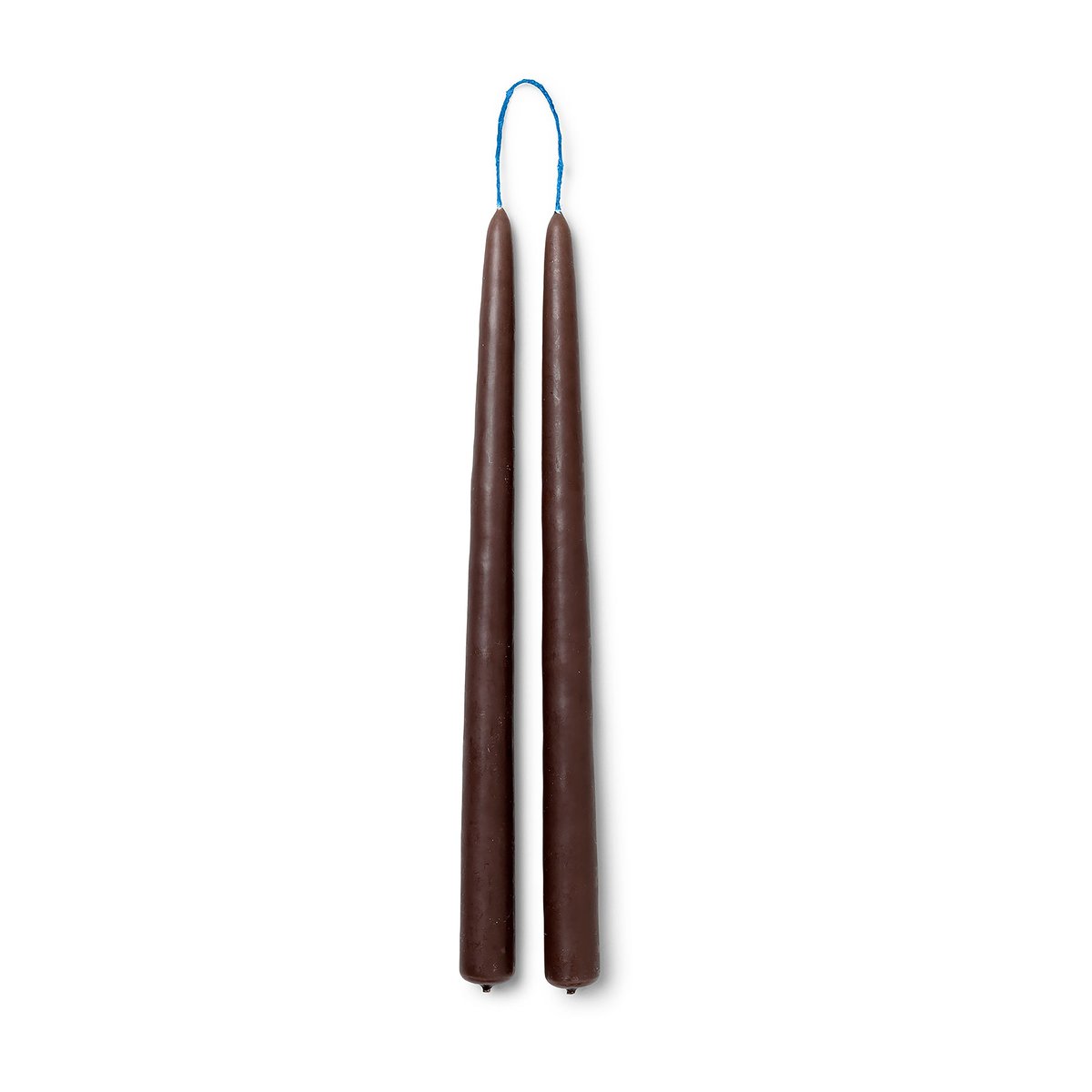 Dipped candles käsintehdyt kynttilät 30 cm 2-pack Brown