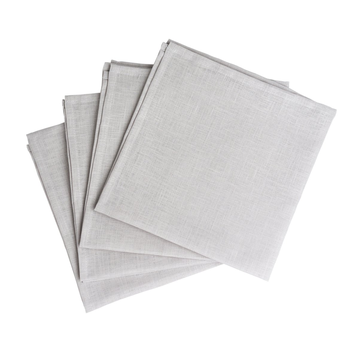 Clean lautasliinat 45 cm x 45 cm, 4-pakkaus icy grey