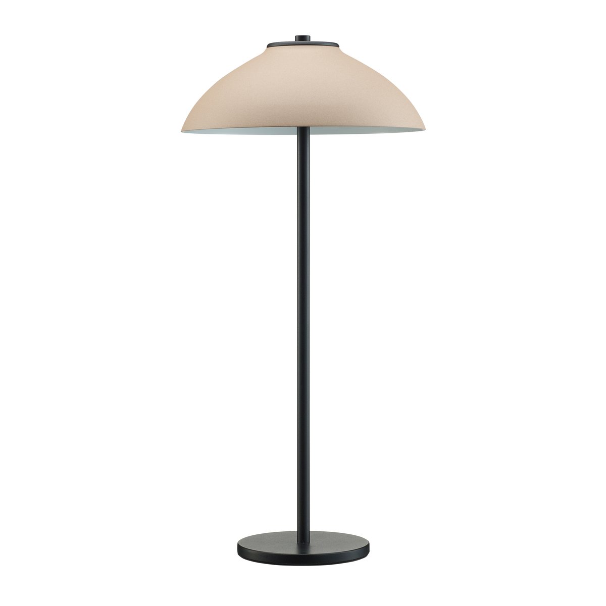 Vali pöytävalaisin 50 cm Musta-hiekka