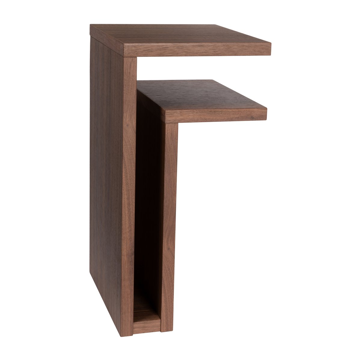 F-shelf seinähylly saksanpähkinä Hylly oikeanpuolinen