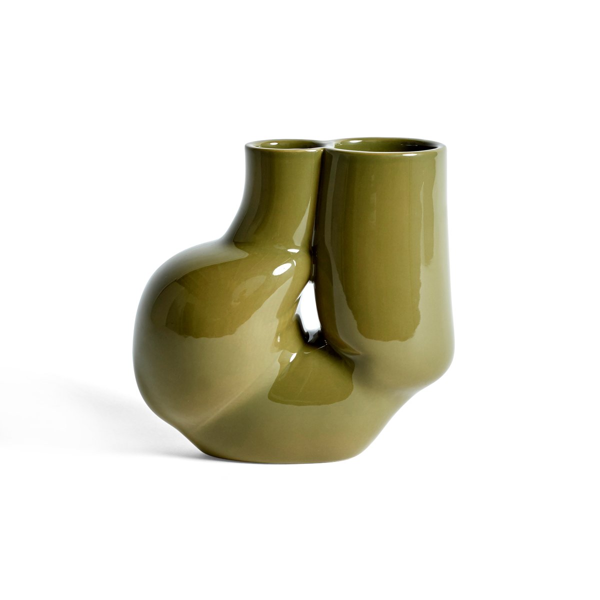 W&S Chubby -maljakko Olive green