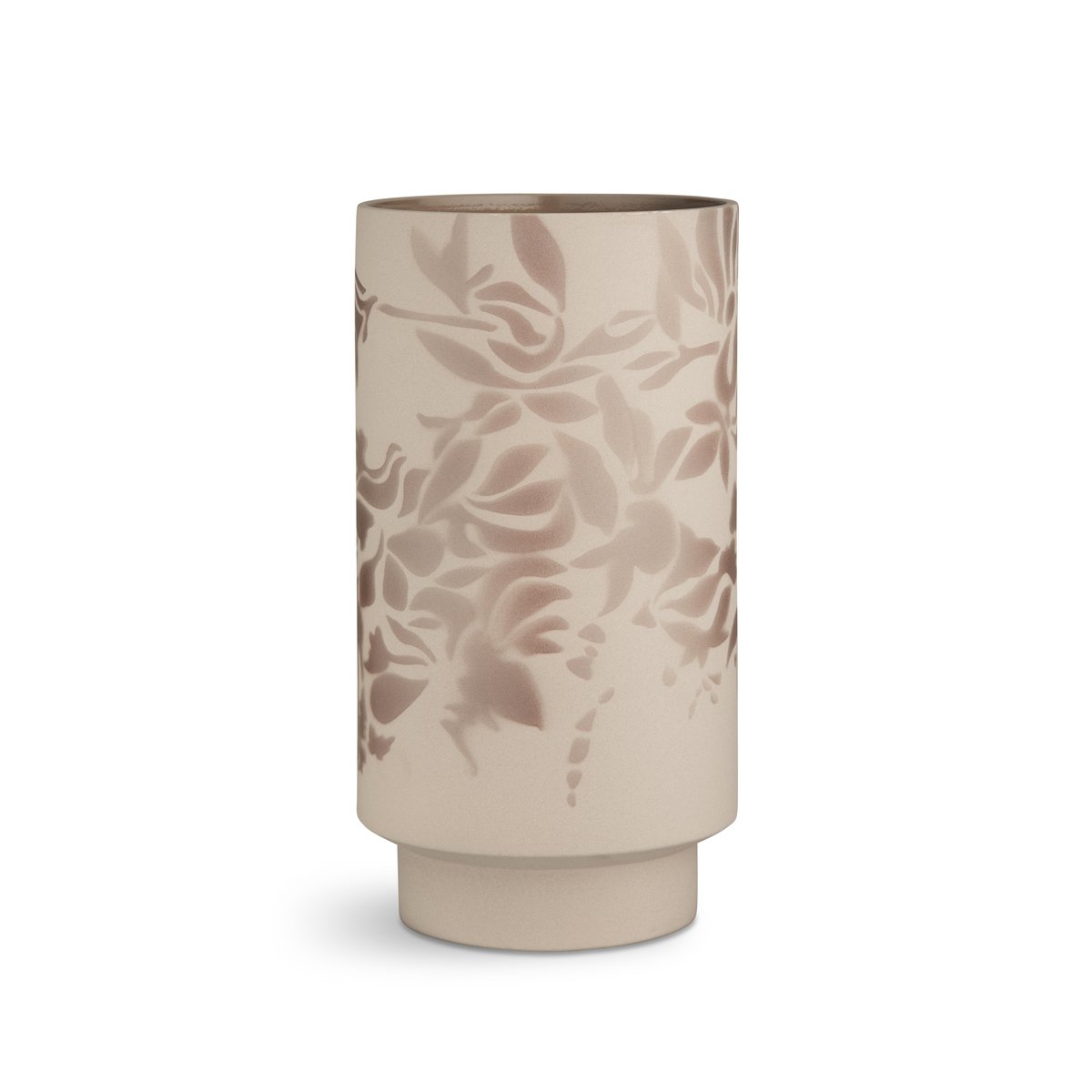 Kabell maljakko, 26,5 cm dusty rose