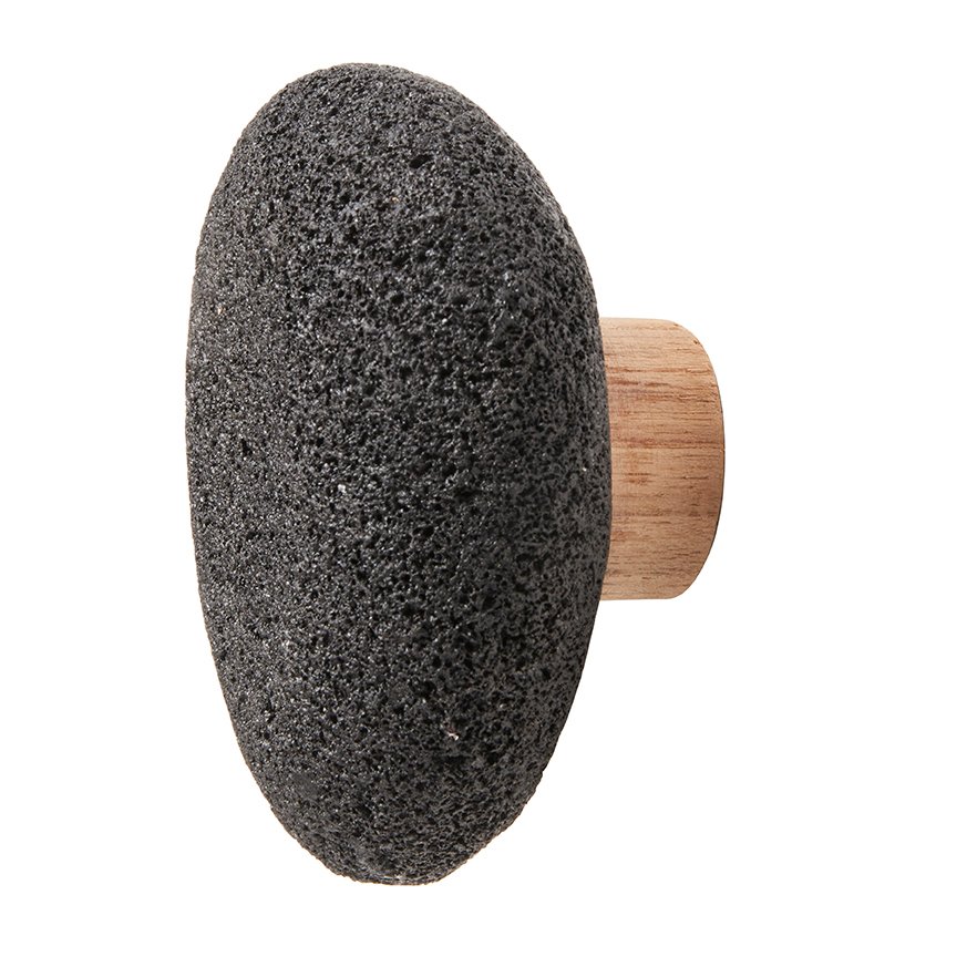 Crust koukku L Musta