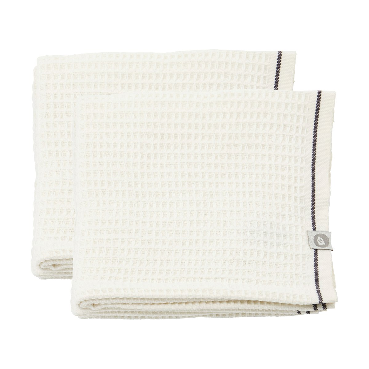 Waffle tiskirätti 30x30 cm 2-pack Harmaa