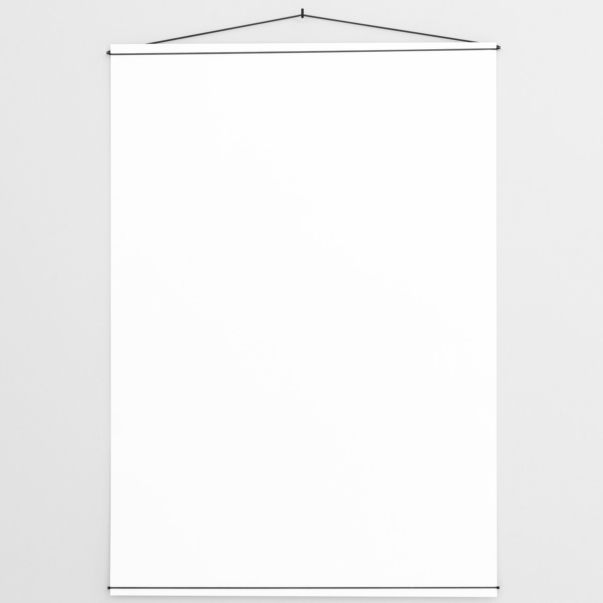 Moebe julisteripustin 70 x 100 cm Musta